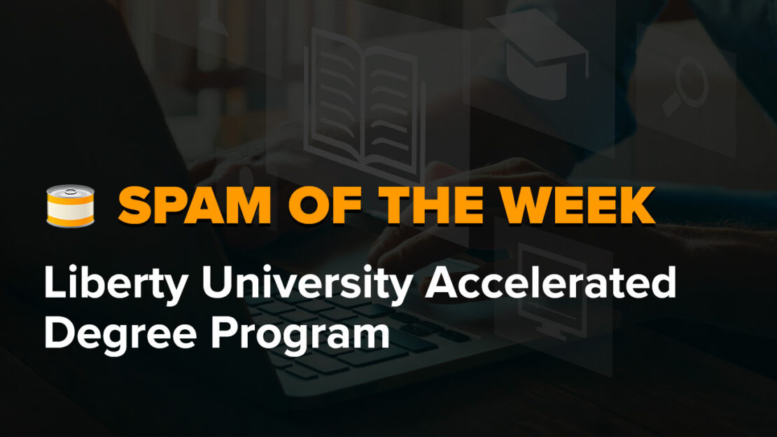 Liberty University Accelerated Degree Program Spam Call