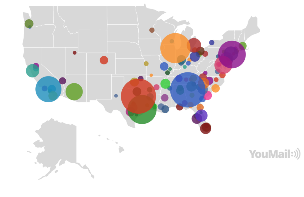 Robocalls-by-cities